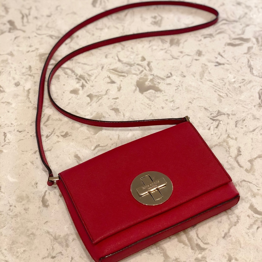 Kate Spade Red Crossbody